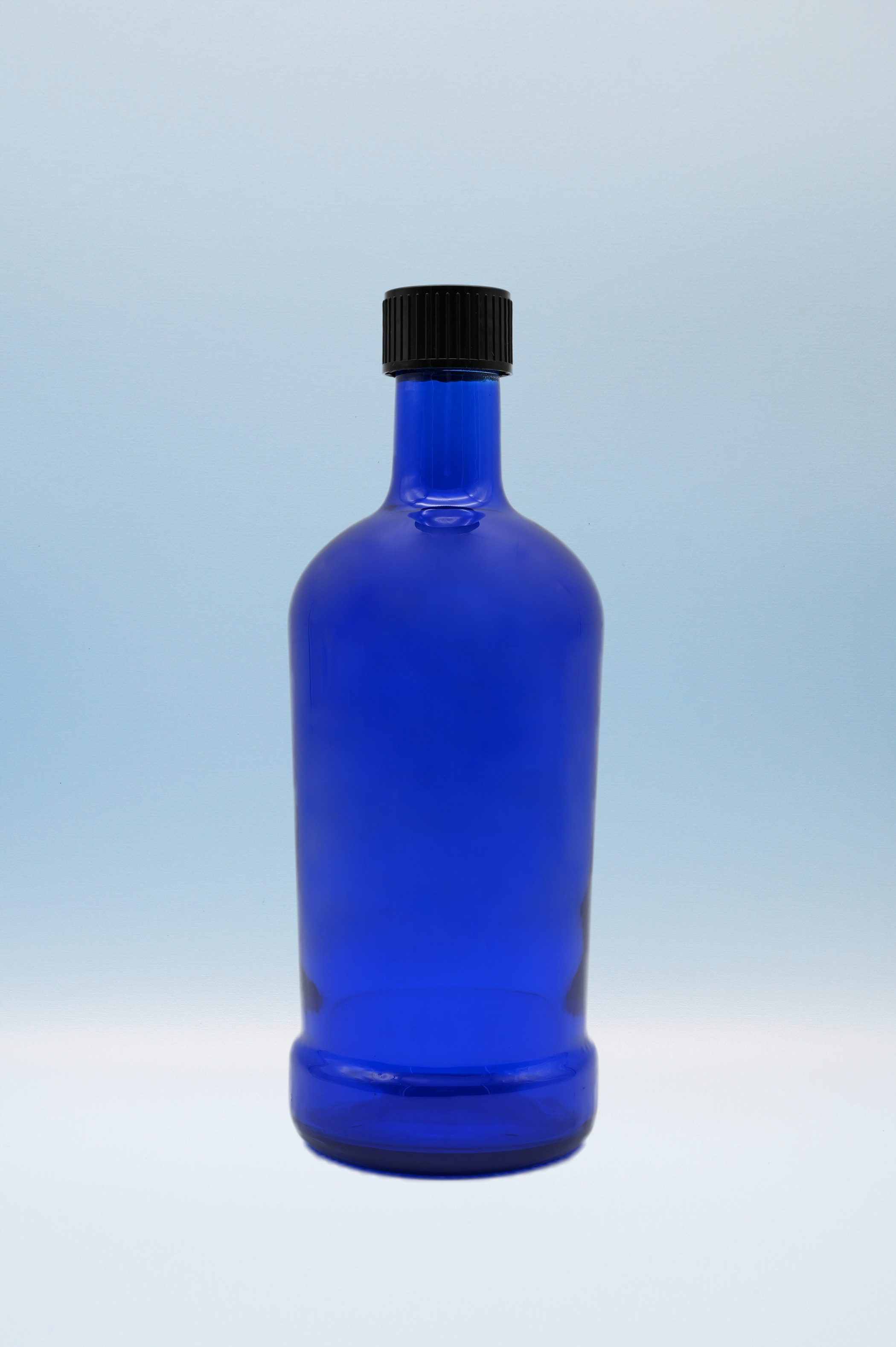 0,5 Liter Zierflasche mit Kunststoffverschluss